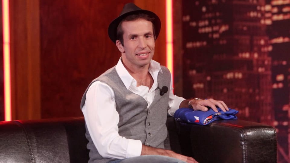Radek Štěpánek jako host pořadu TGM